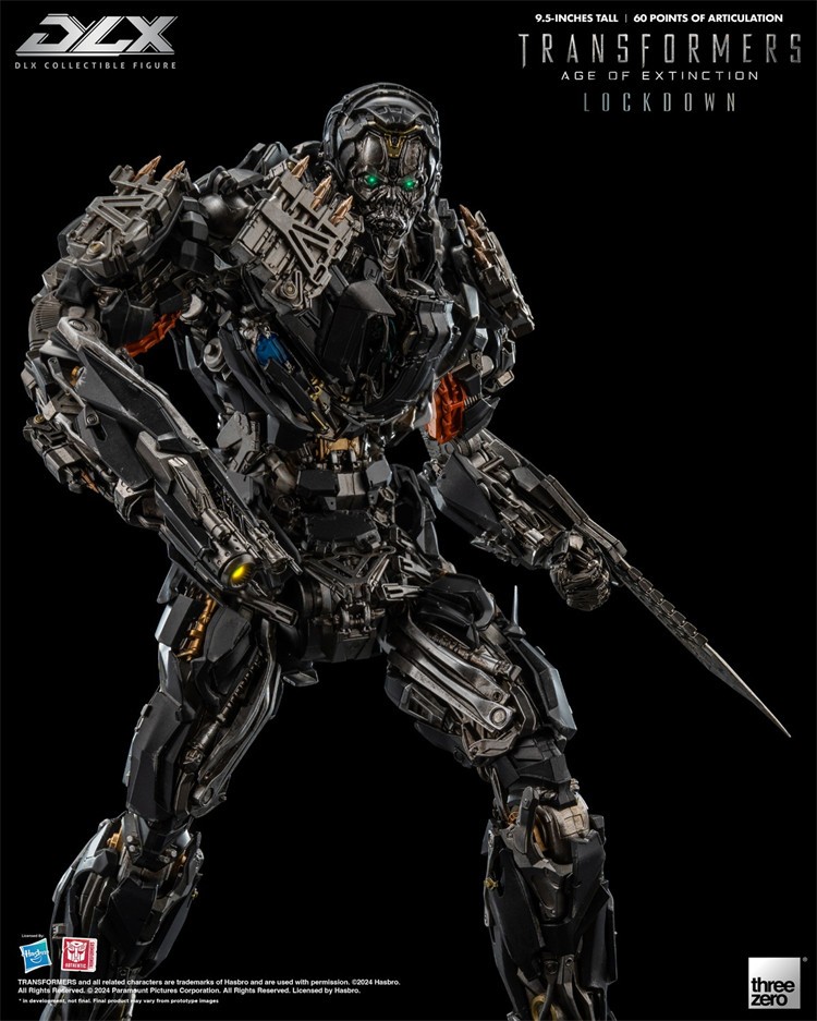 Threezero 3Z04710W0 Lockdown 24CM Action Figure Model Toys In Stock NEW