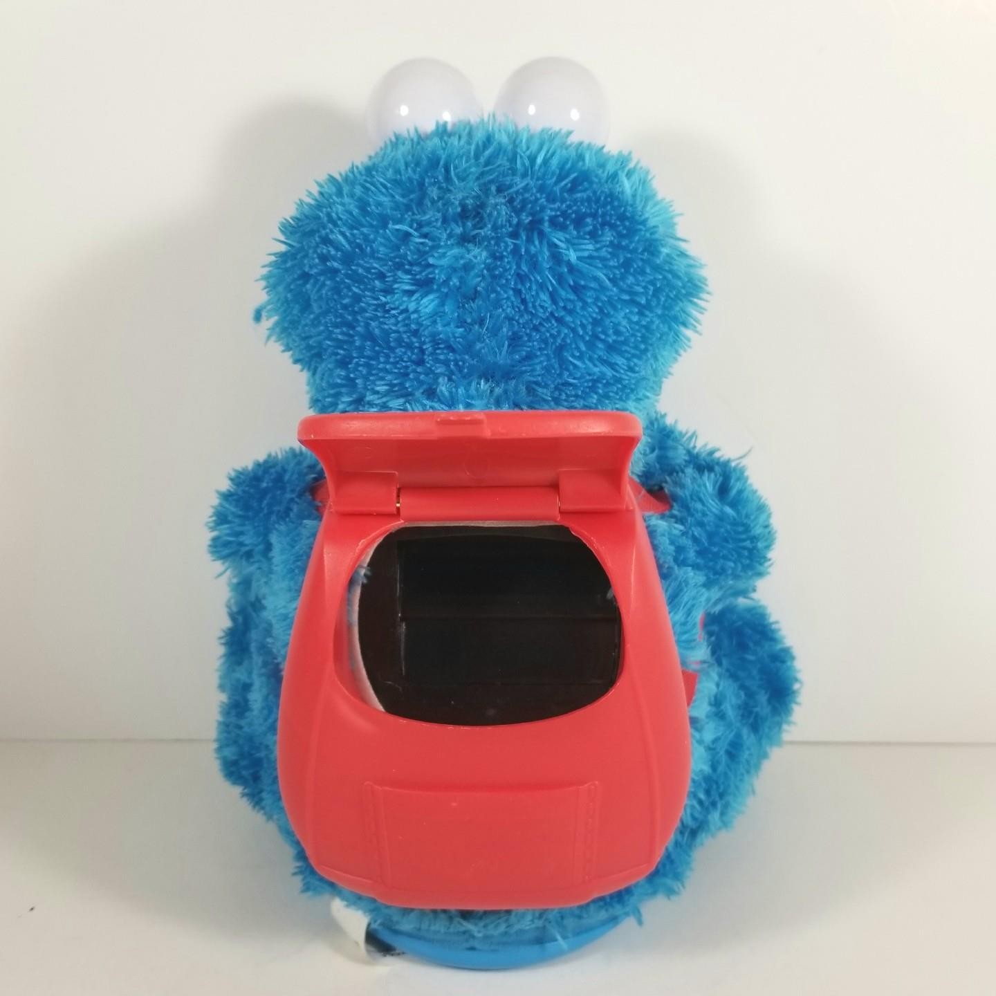 Count N Crunch Cookie Monster Electronic Plush Sesame Street No Cookies WORKS
