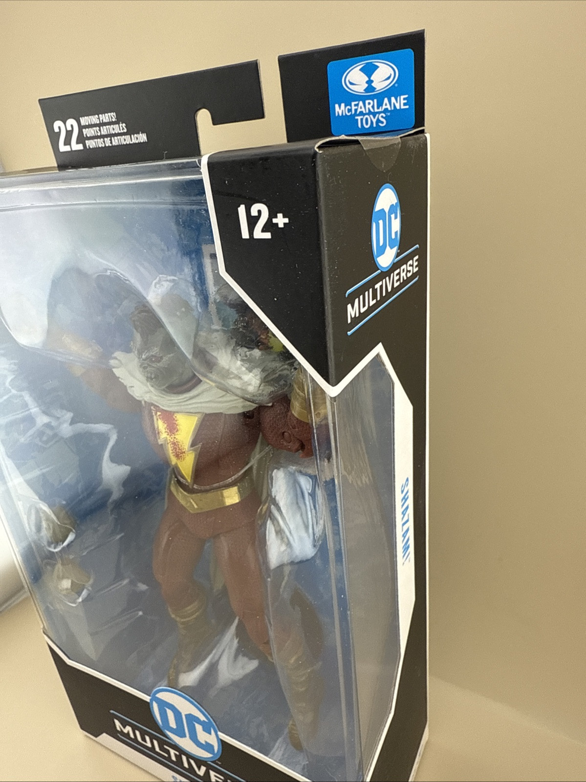 DC McFarlane Multiverse Shazam DC vs Vampires Gold Label 7&Prime; Walmart Exclusive