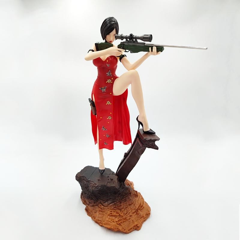 Biohazard Game Reside Evil Jill Valentine Leon Kennedy Ada Wong Statue PVC Actio