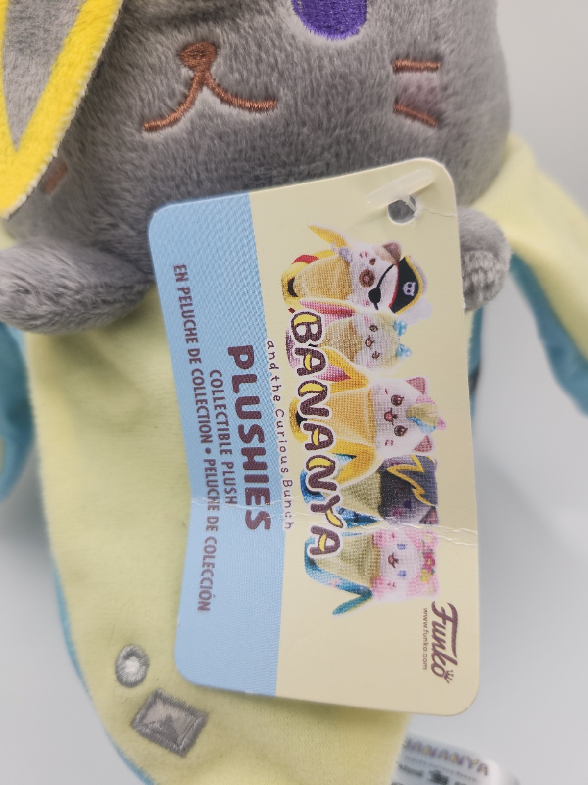 Funko Bananya and the Curious Bunch Plushie Emo Bananya 8&Prime; Crunchyroll Plush-S1