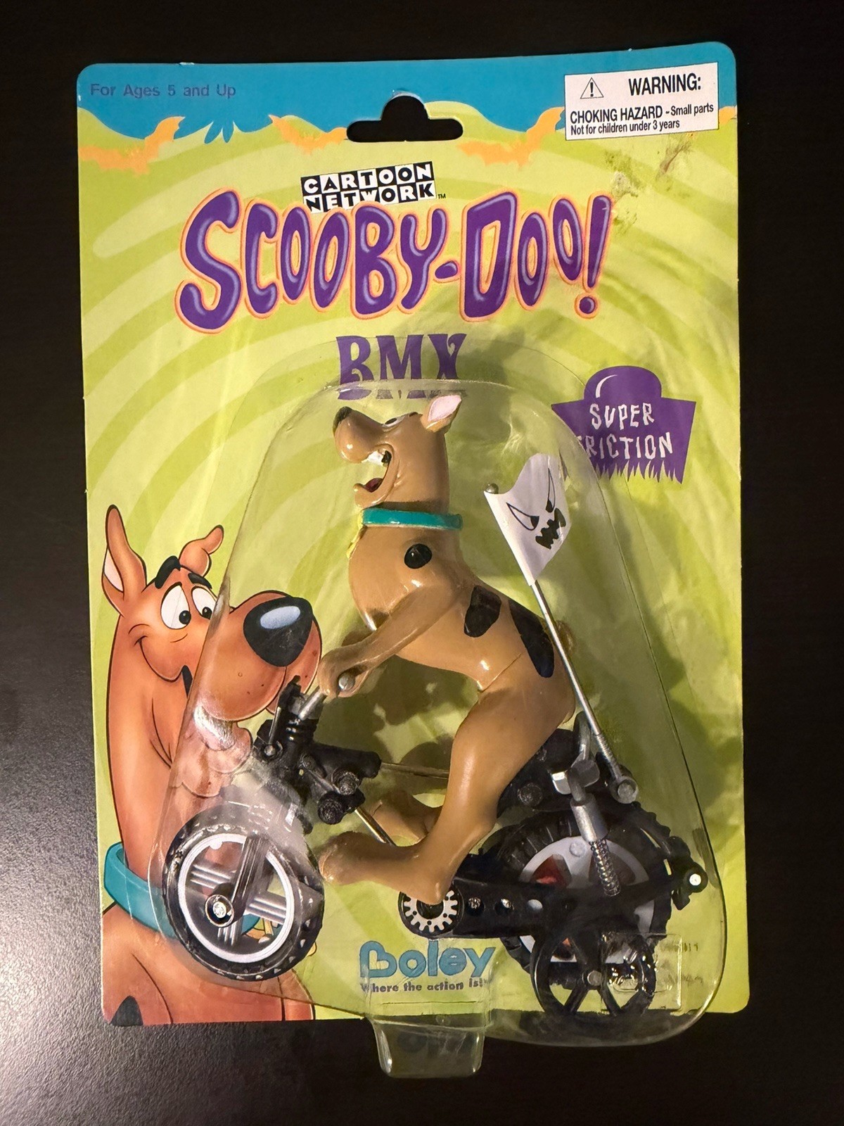 Scooby-Doo! Cartoon Networks Pullback Skateboards & BMX Lot Of 3 Boley 1998 New