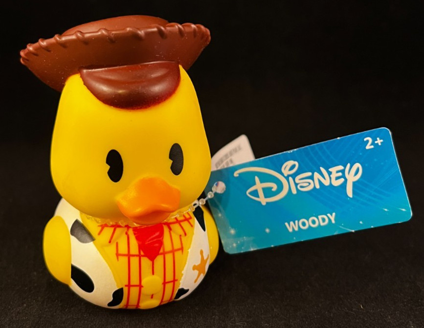 Disney – Woody – Toy Story – Rubber Duck – 2025 Collection – Approx 3&Prime; High