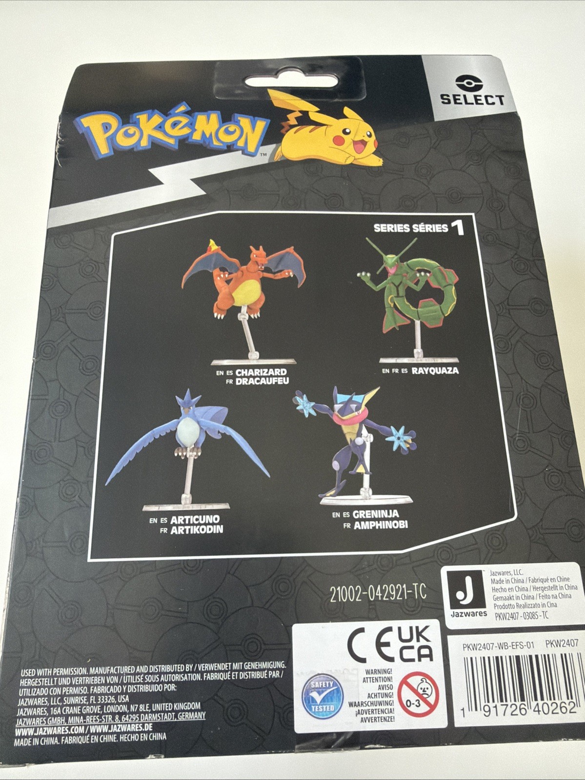 New – Jazwares Charizard Pokemon Select Articulated 6” Figure – Free Shipping