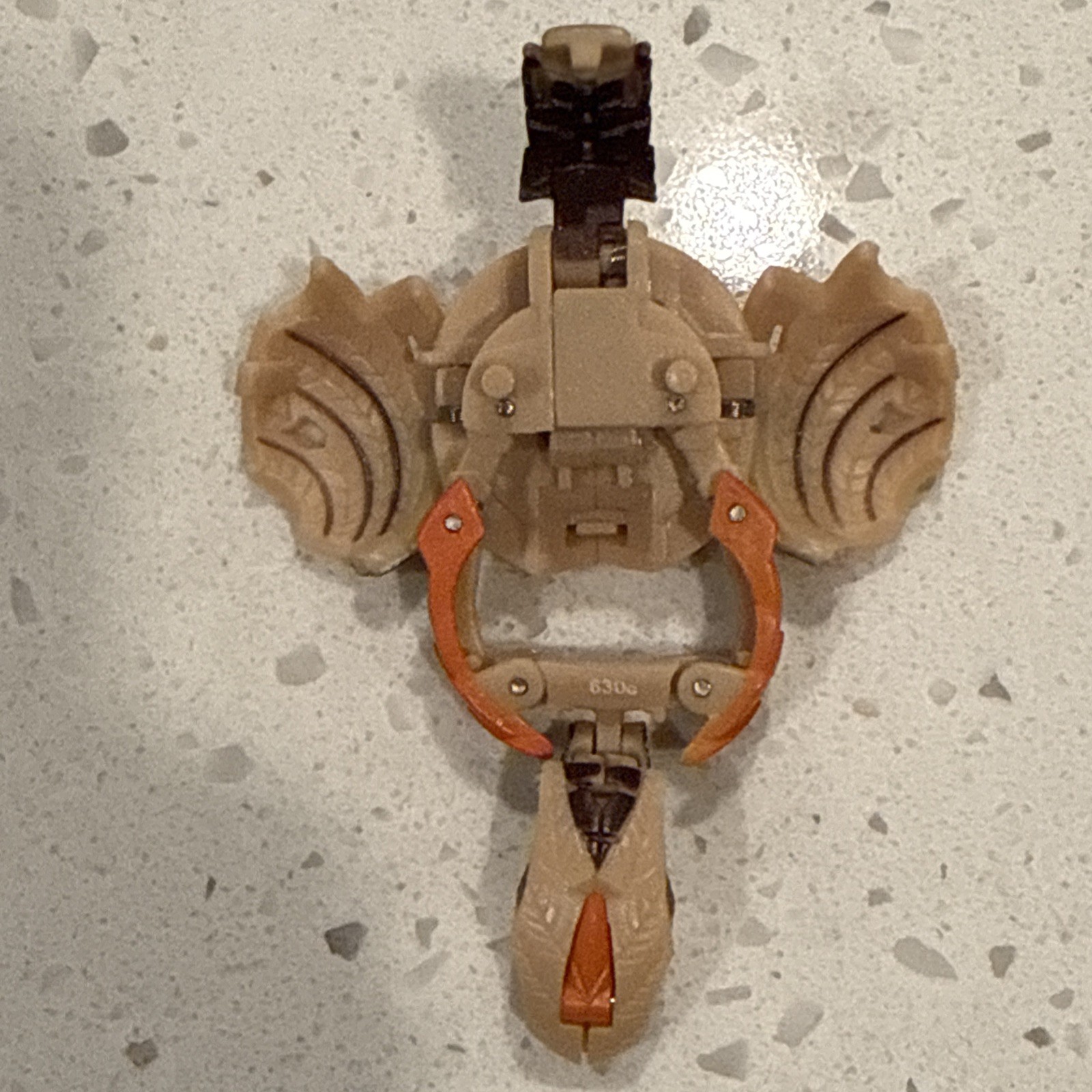 Bakugan Avior 630G Tan Subterra Gundalian Invaders Battle Brawlers RARE