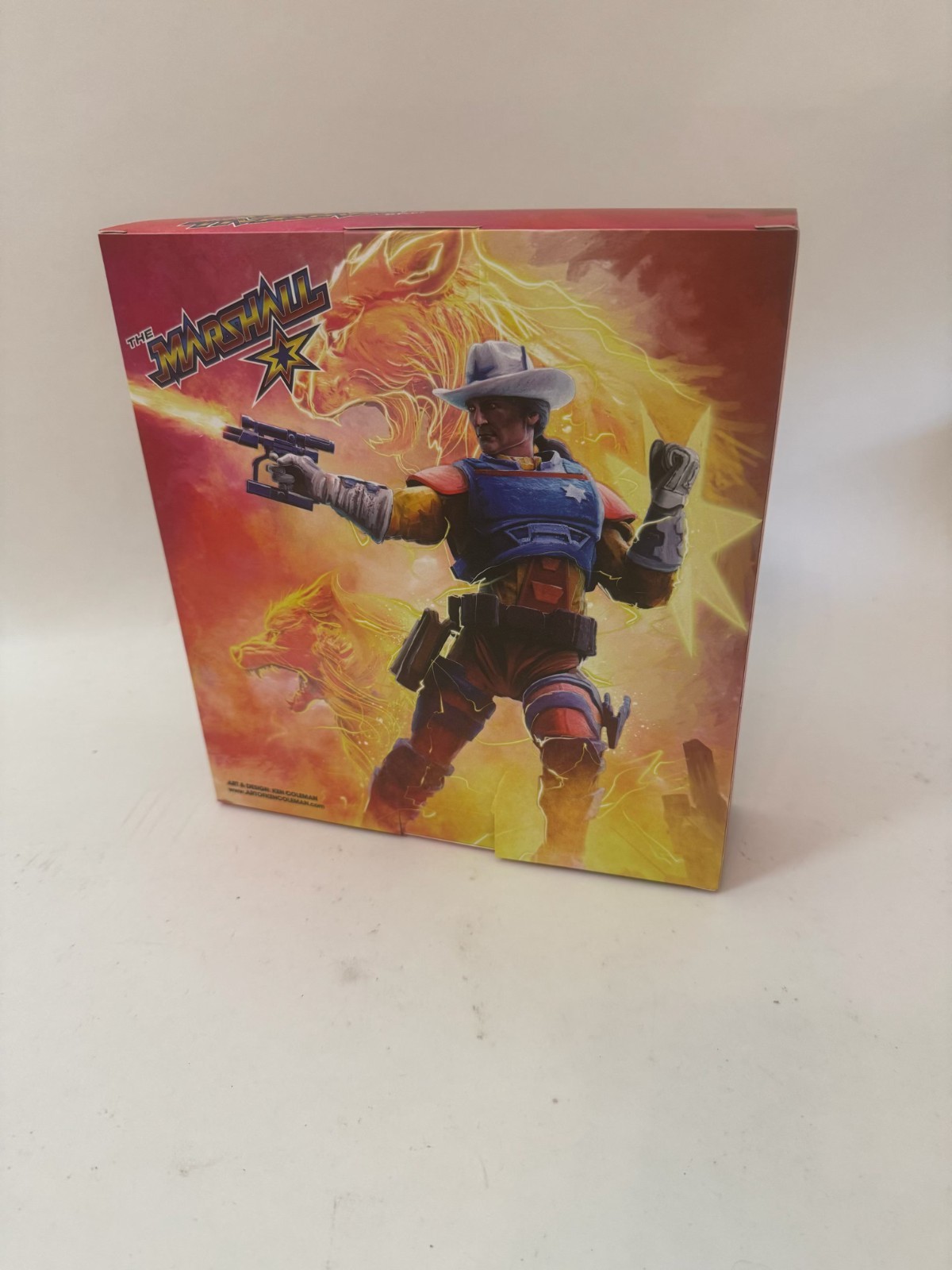 Ramen Toy The Marshall BRAVESTARR sheriff 1:12 figure NEW never opened MOTU
