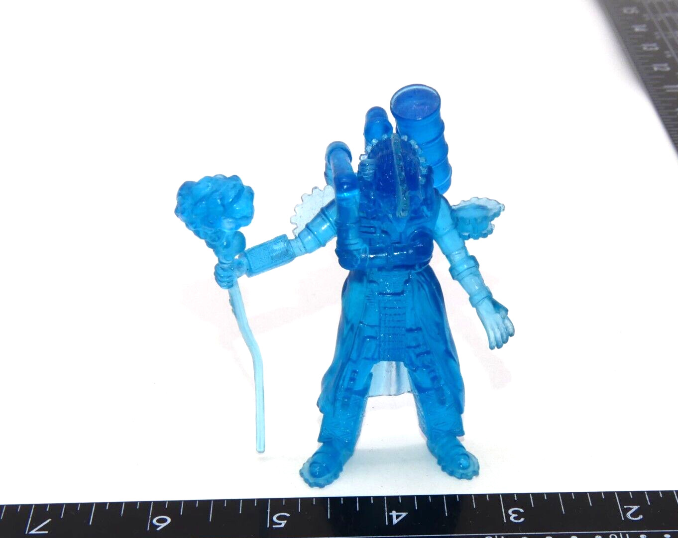 Power Rangers RPM Trax Adventure General Blue Transparent Figure Toy