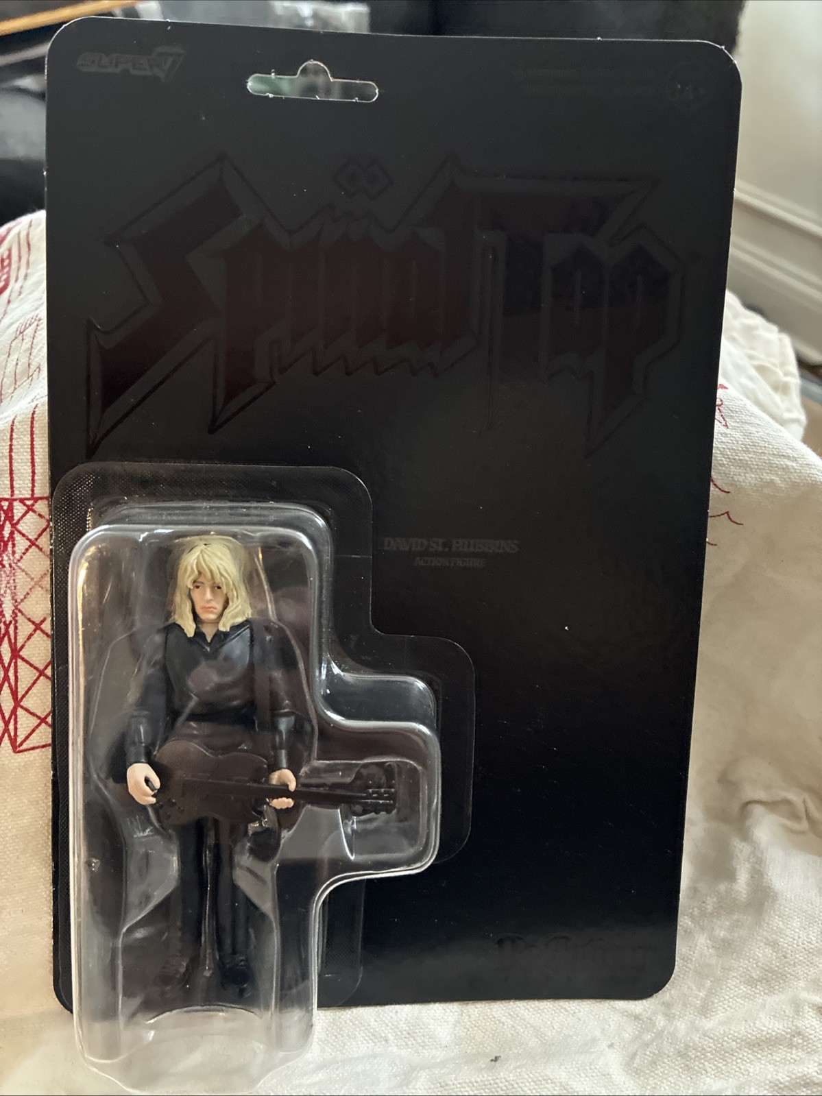Super7 ReAction Spinal Tap David St. Hubbins Action Figure None More Black