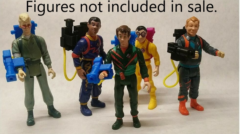 Kenner The Real Ghostbusters – Custom Proton Packs & Streams – Set of 4 Packs