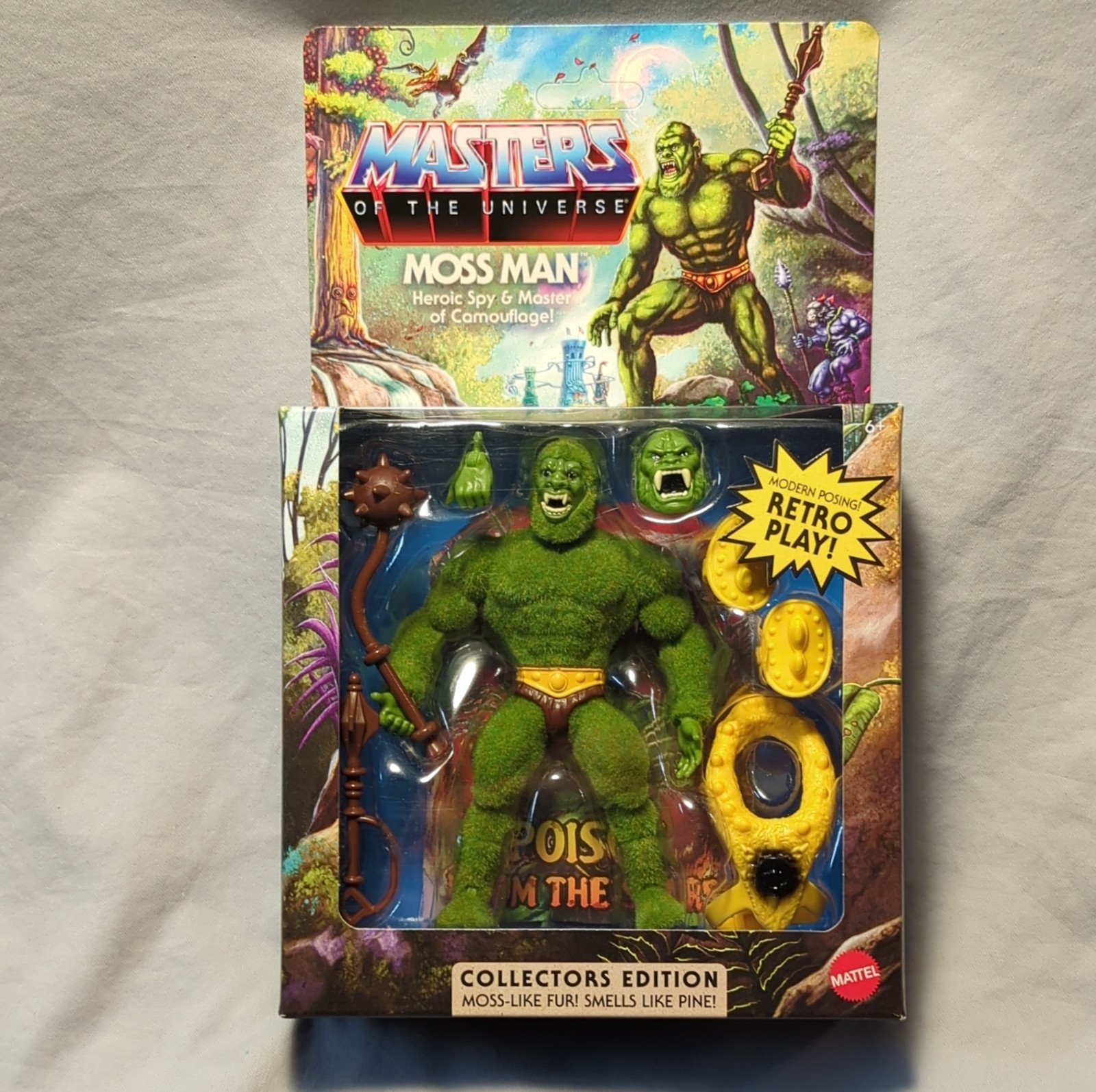 Mattel Masters of the Universe Moss Man Collector&rsquo;s Edition Action Figure HPG40