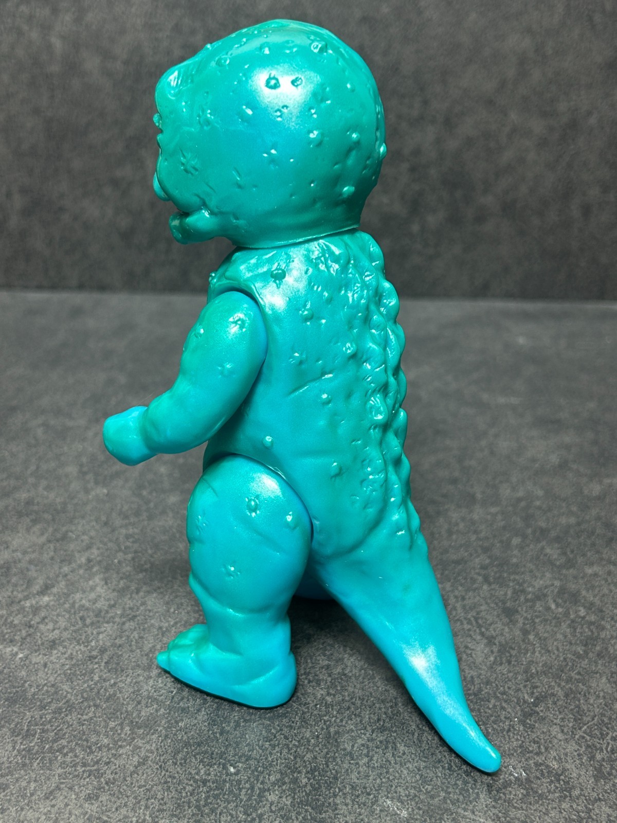 Marusan Minilla Metallic Sofubi 6.6&Prime; Soft Vinyl Figure Godzilla w/ Header & Bag