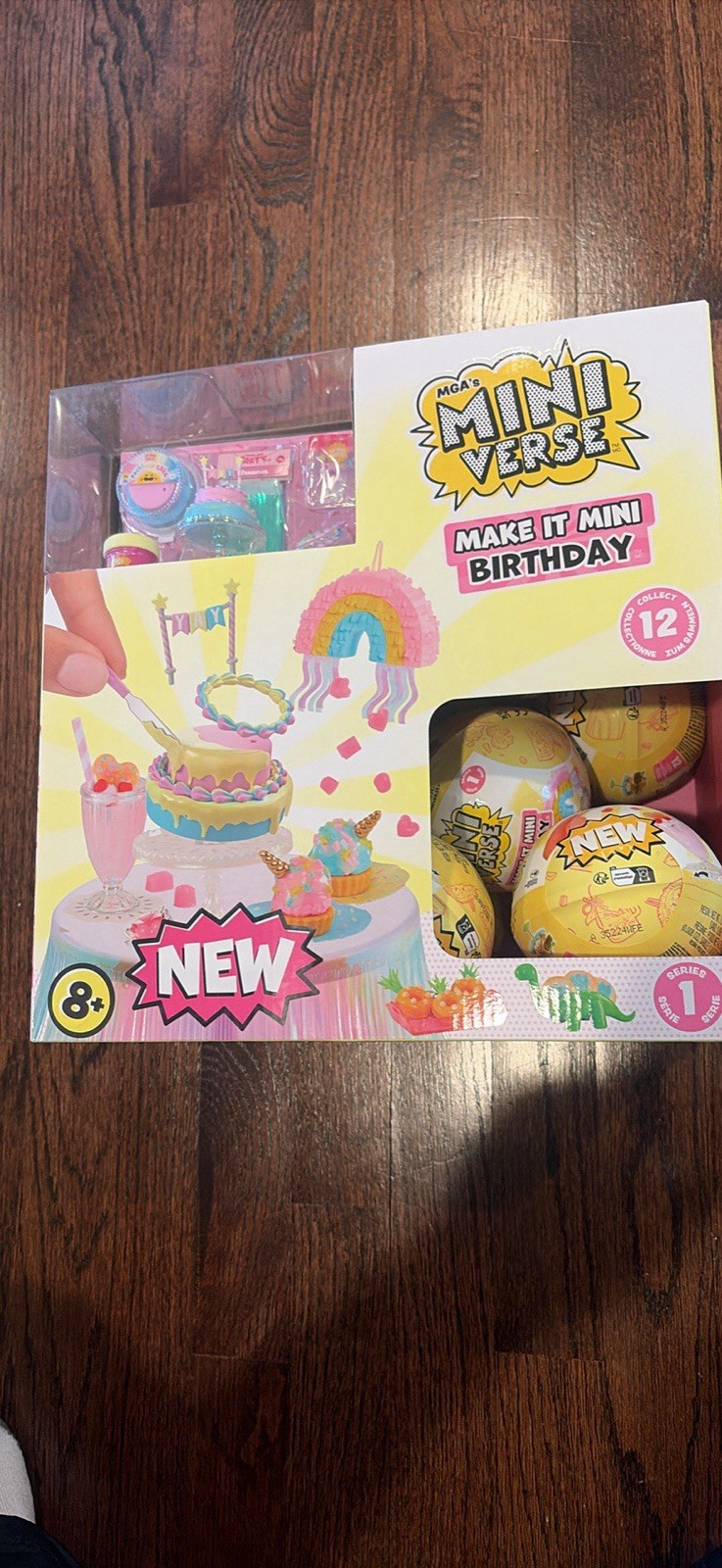 Mini Verse Case Lot – 15 Balls Make It Mini Birthday Series 1 with Display Box