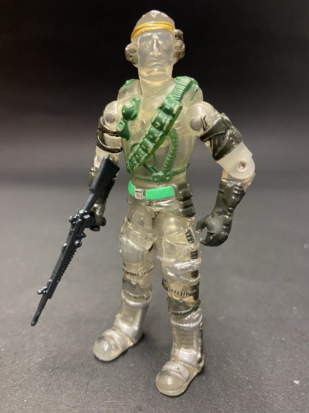 Vintage GI Joe 2005 Mirage V5 Transparent / Clear Winter ARAH Action Figure READ