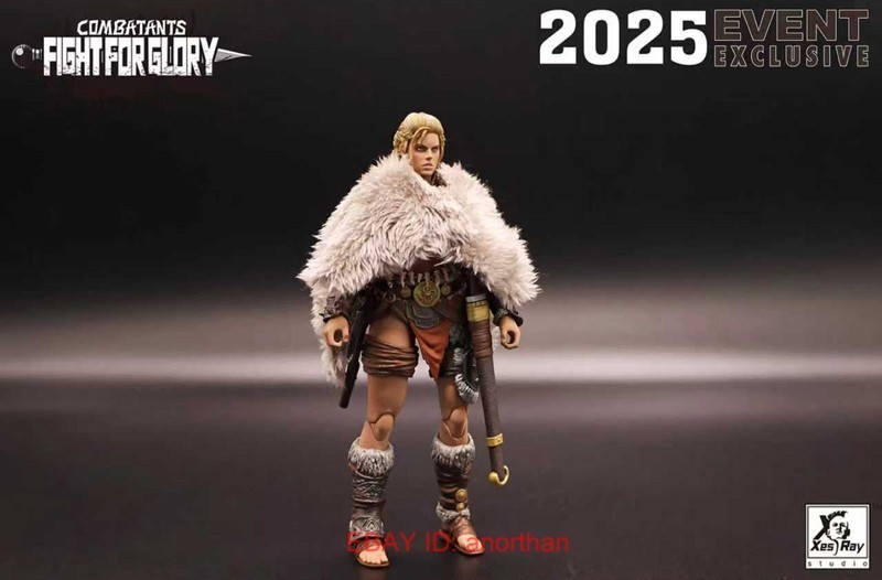 Xesray Studio Fight for Glory Combatants Exclusive Gold Hildr 1/12 Action Figure