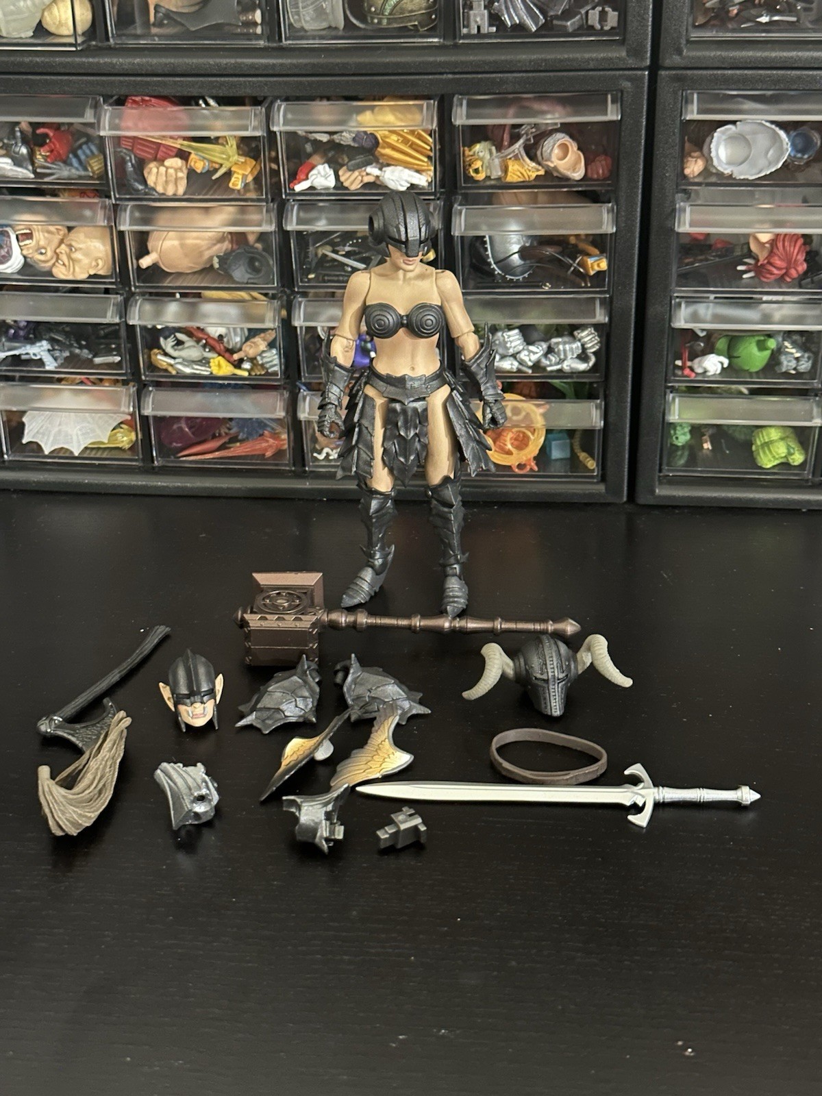 Four Horsemen Mythic Legions Female Barbarian Warrior Builder