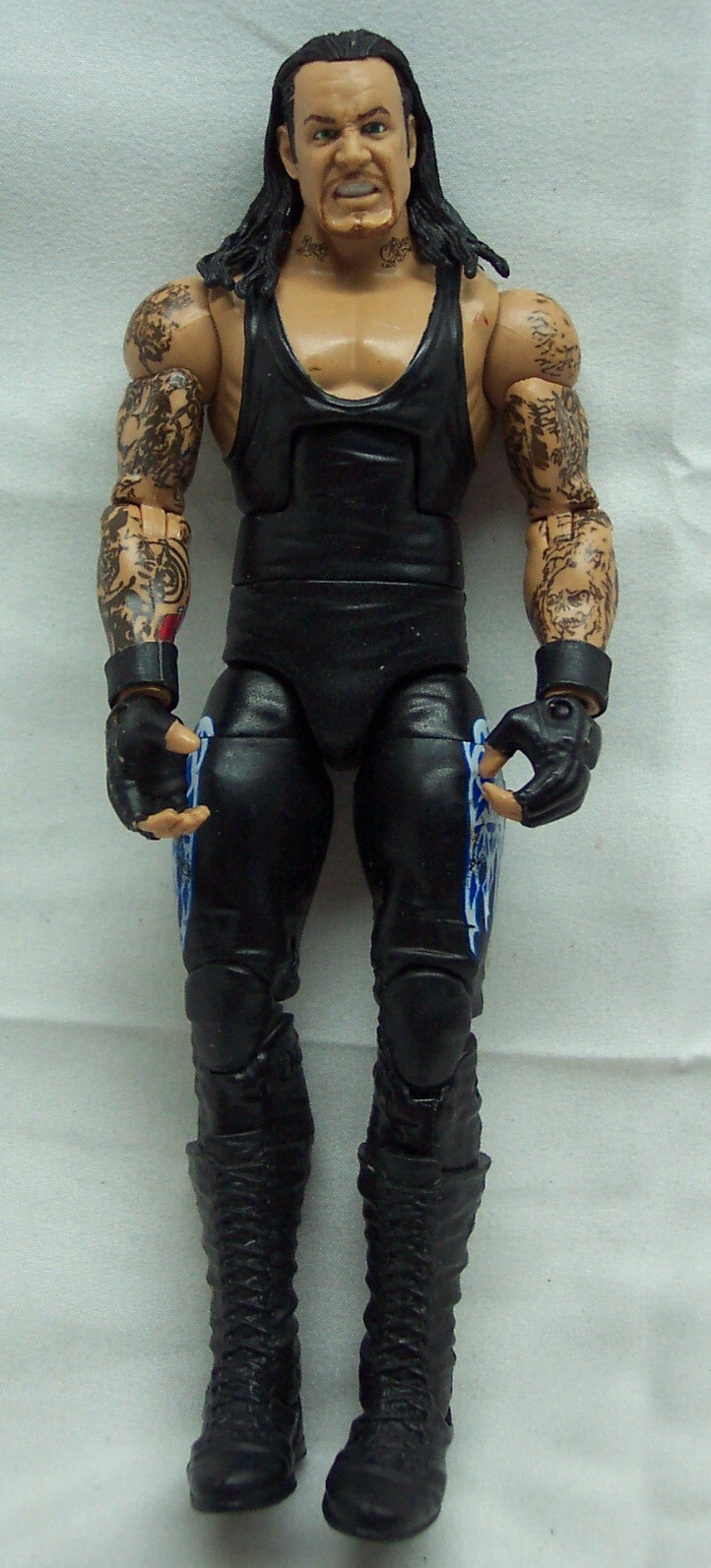 WWF WWE THE UNDERTAKER 7 1/2&Prime; JOINTED PLASTIC ACTION FIGURE TOY 2011 HHH Mattel