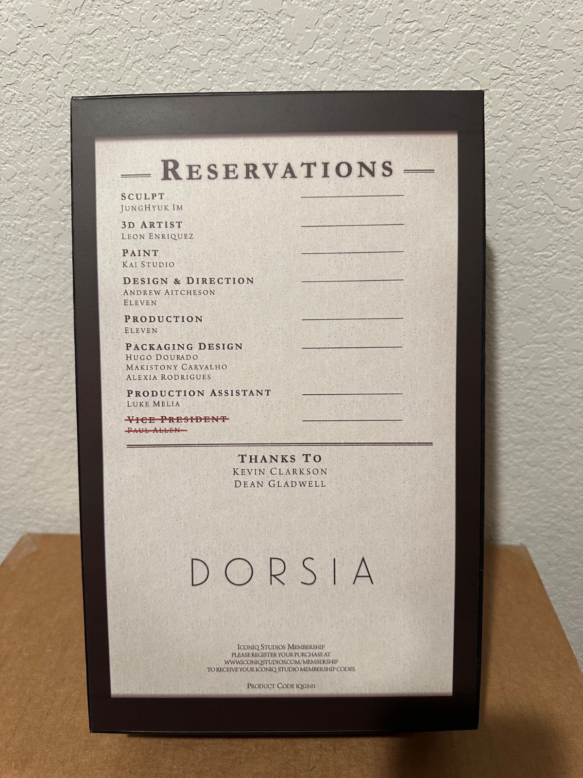 Iconiq Studios American Psycho Patrick Bateman 1/6 Scale