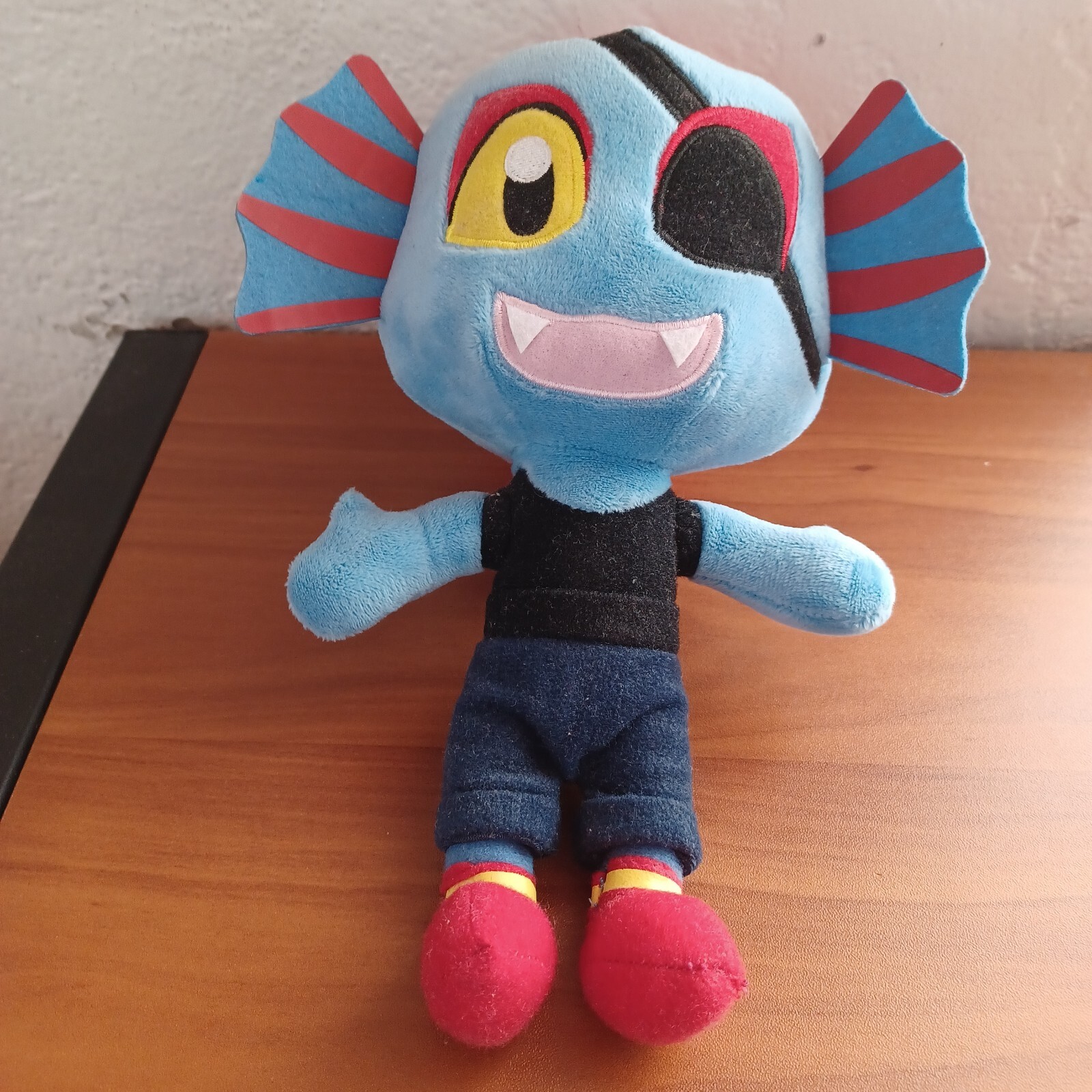Undertale 10&Prime; Undyne Plush Figure Stuffed Animal Toy Doll Deltarune Monster Girl