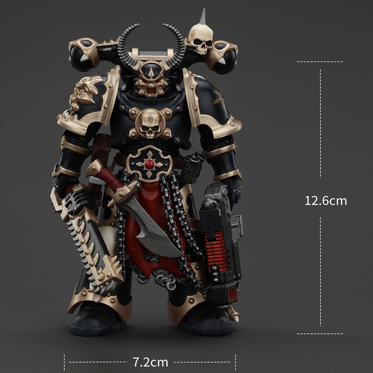 HiPlay JOYTOY Warhammer 1/18 Black Legion Chosen Action Figure JT00980