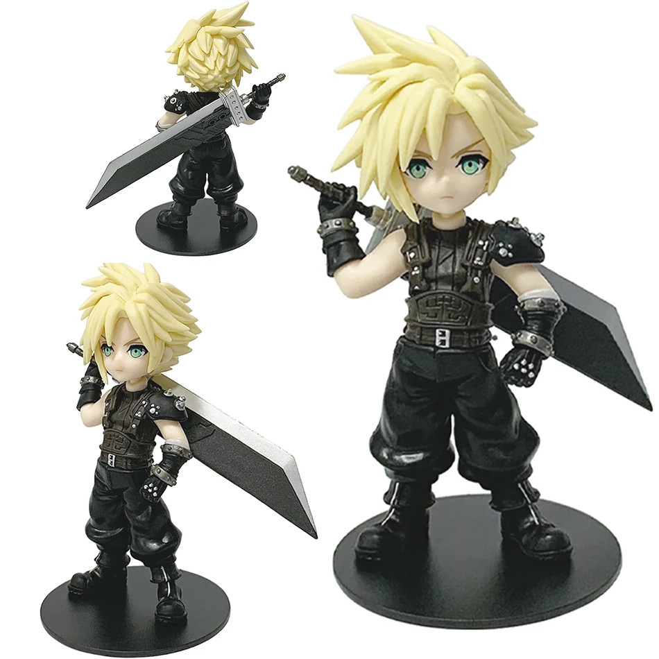 Anime Final Figure Model 11-12CM Fantasy VII Anime Remake Game Peripherals Desk