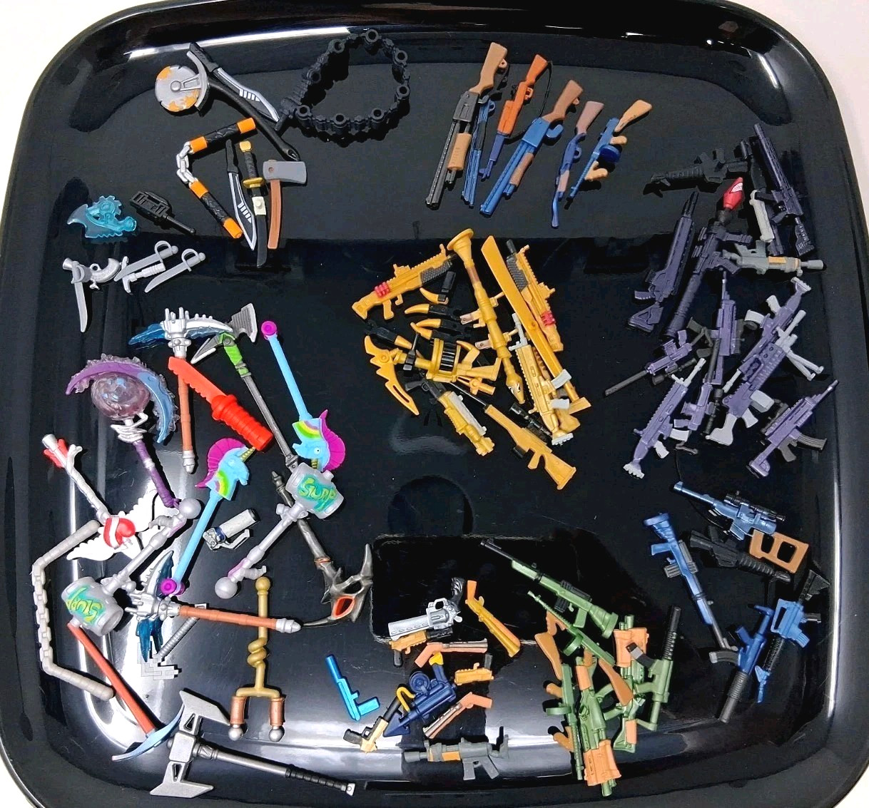 Mini Toy Weapon Lot Gun Sword For Small Figures Accessories Fortnite Ninjago