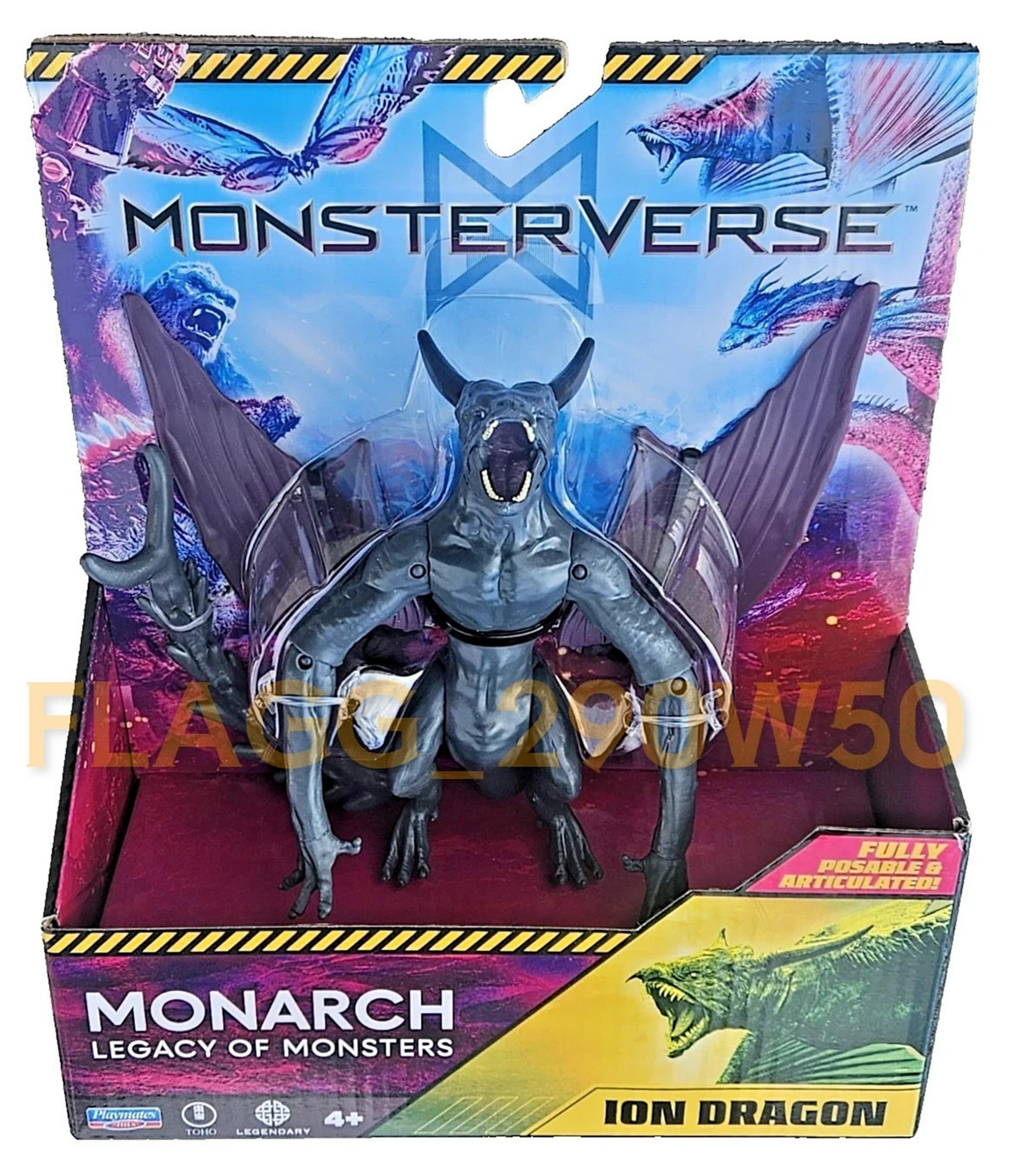 NEW! Monarch Legacy of Monsters Monsterverse ION DRAGON 6&Prime; Figure 2026 **READ**