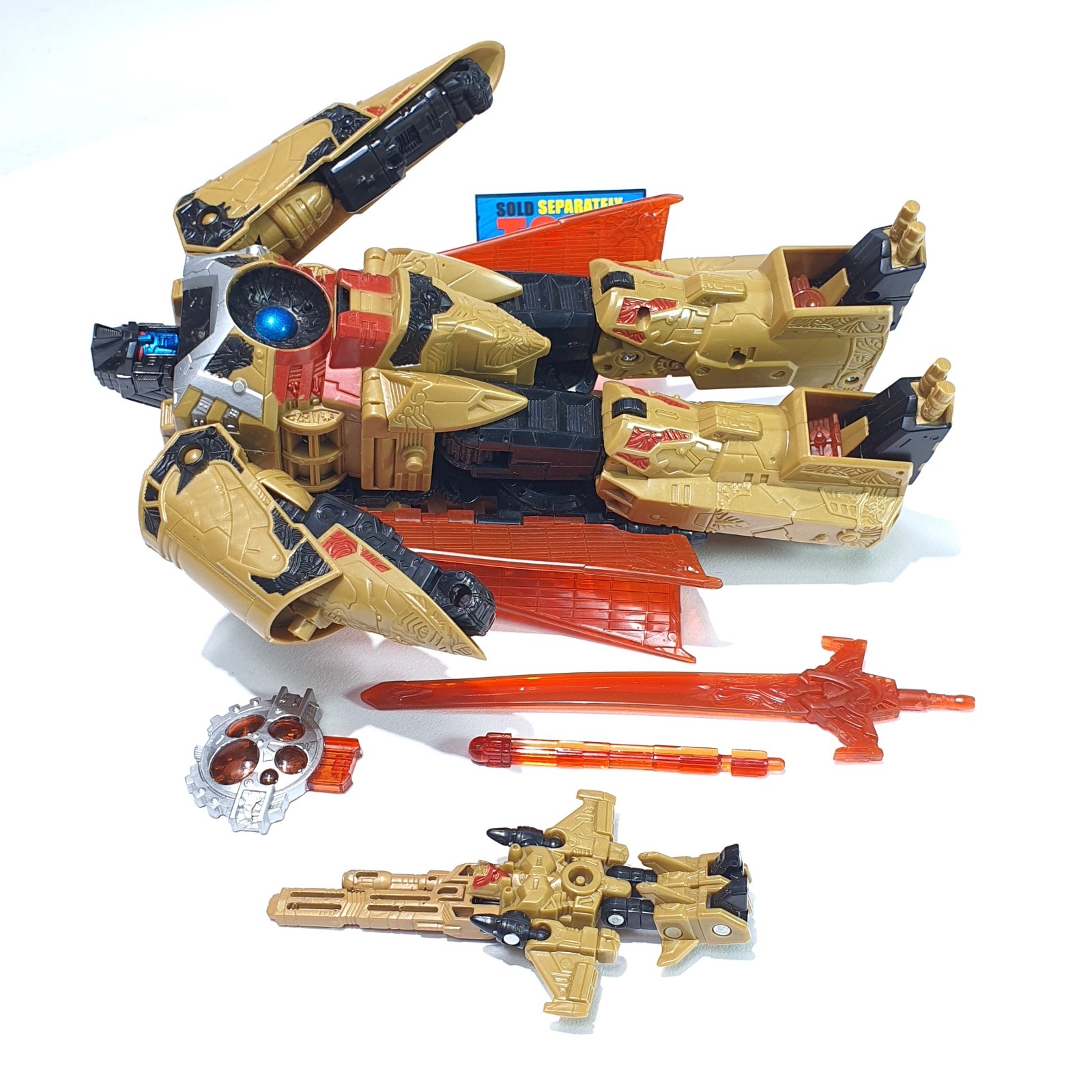 Transformers Cybertron GALAXY FORCE VECTOR PRIME 100% COMPLETE Voyager class