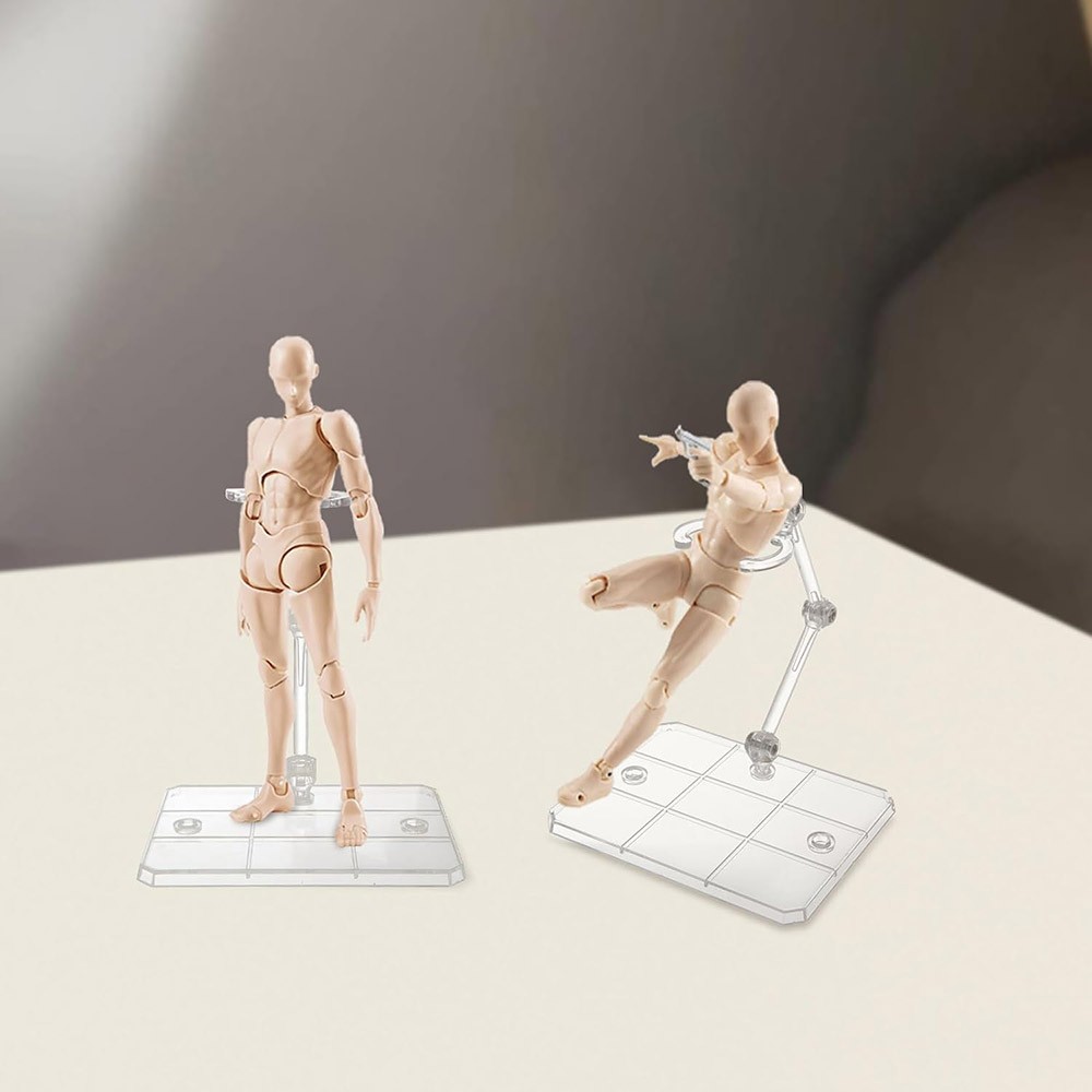 2/4/8/10/20Pcs Action Figure Display Base Holder Doll Model Support Stand HG144