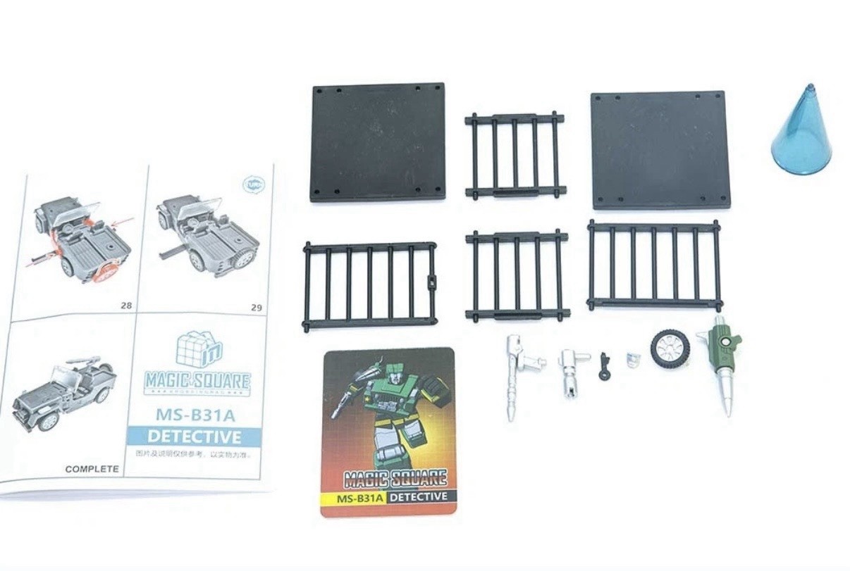 Magic Square MS-B31A Detective Hound G1 Jeep Transformers New In Package !!!