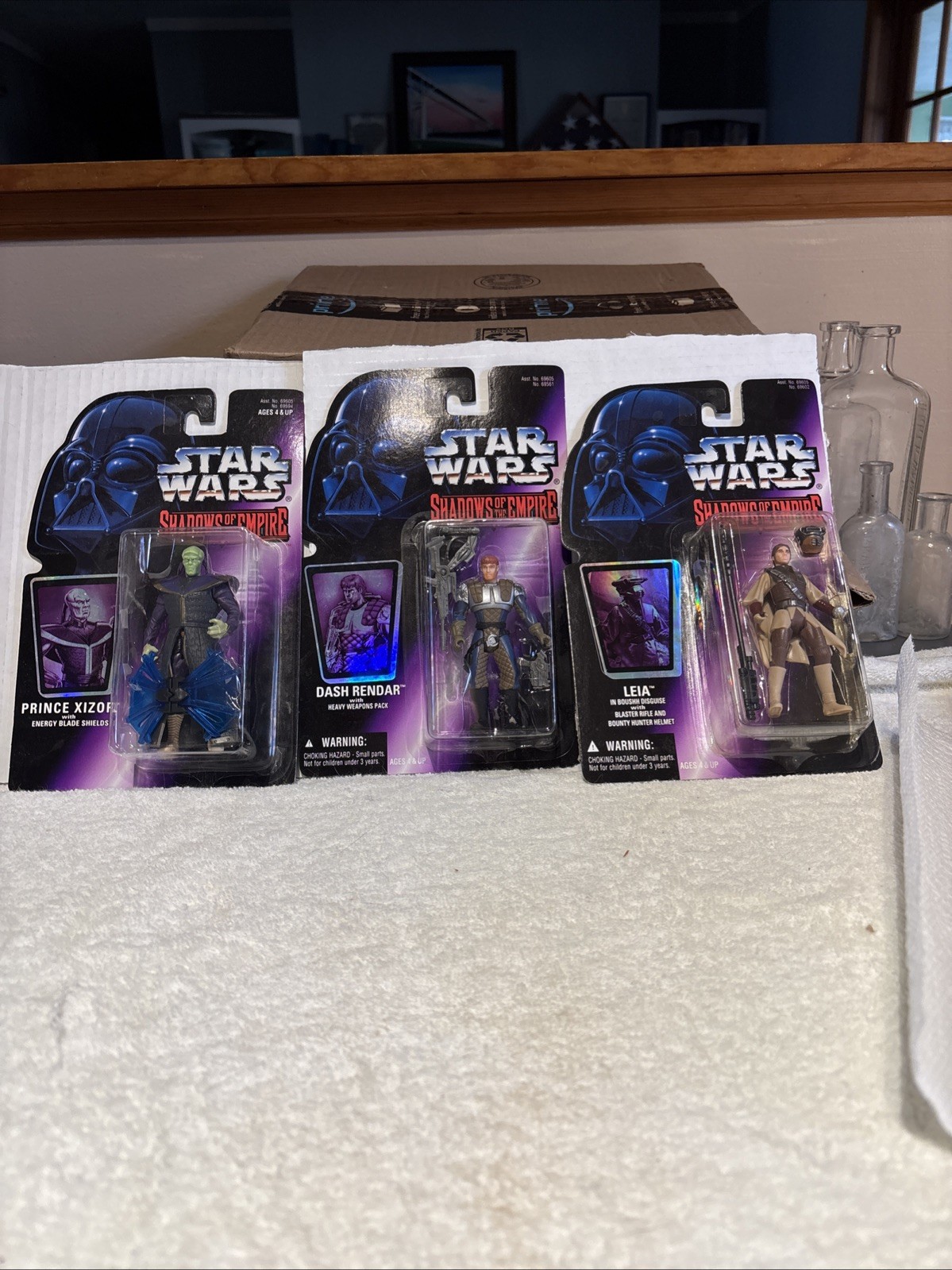 Star Wars Action Figure Lot of (5) Hasbro Shadows Of The Empire New Sealed