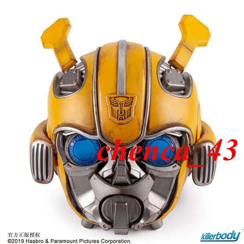 US Ship!! Touch/Remote/Voice Control 1:1 Bumblebee Helmet Halloween Cosplay Prop
