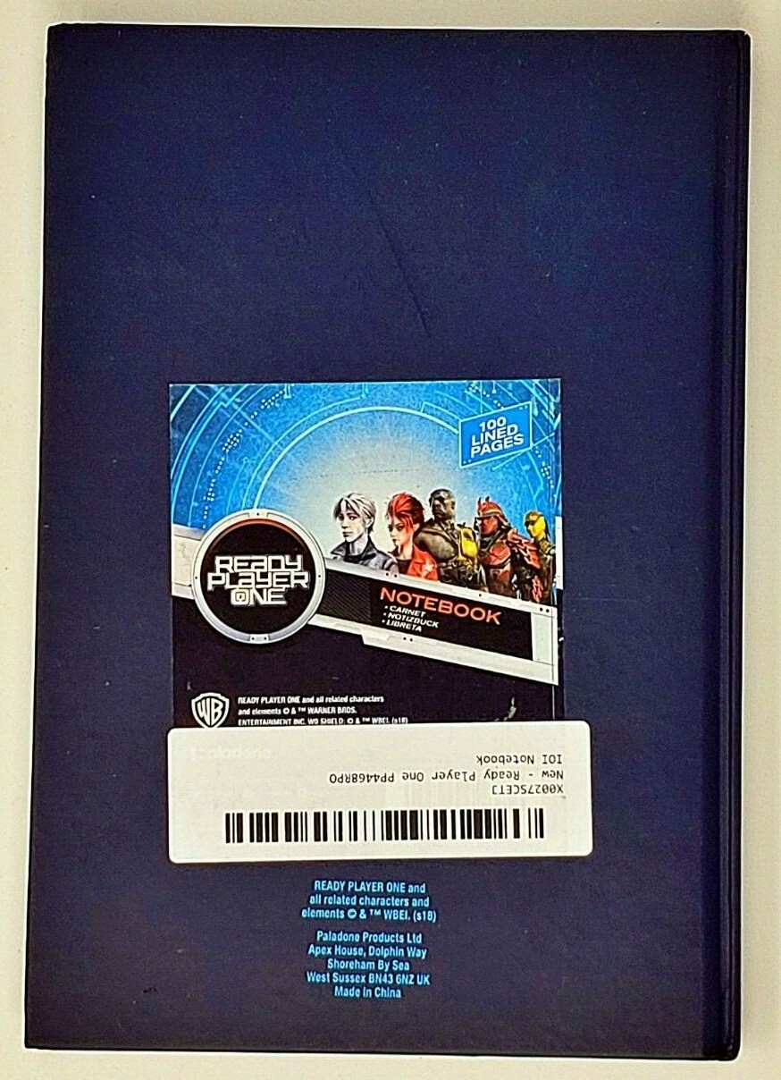 Ready Player One IoI Notebook