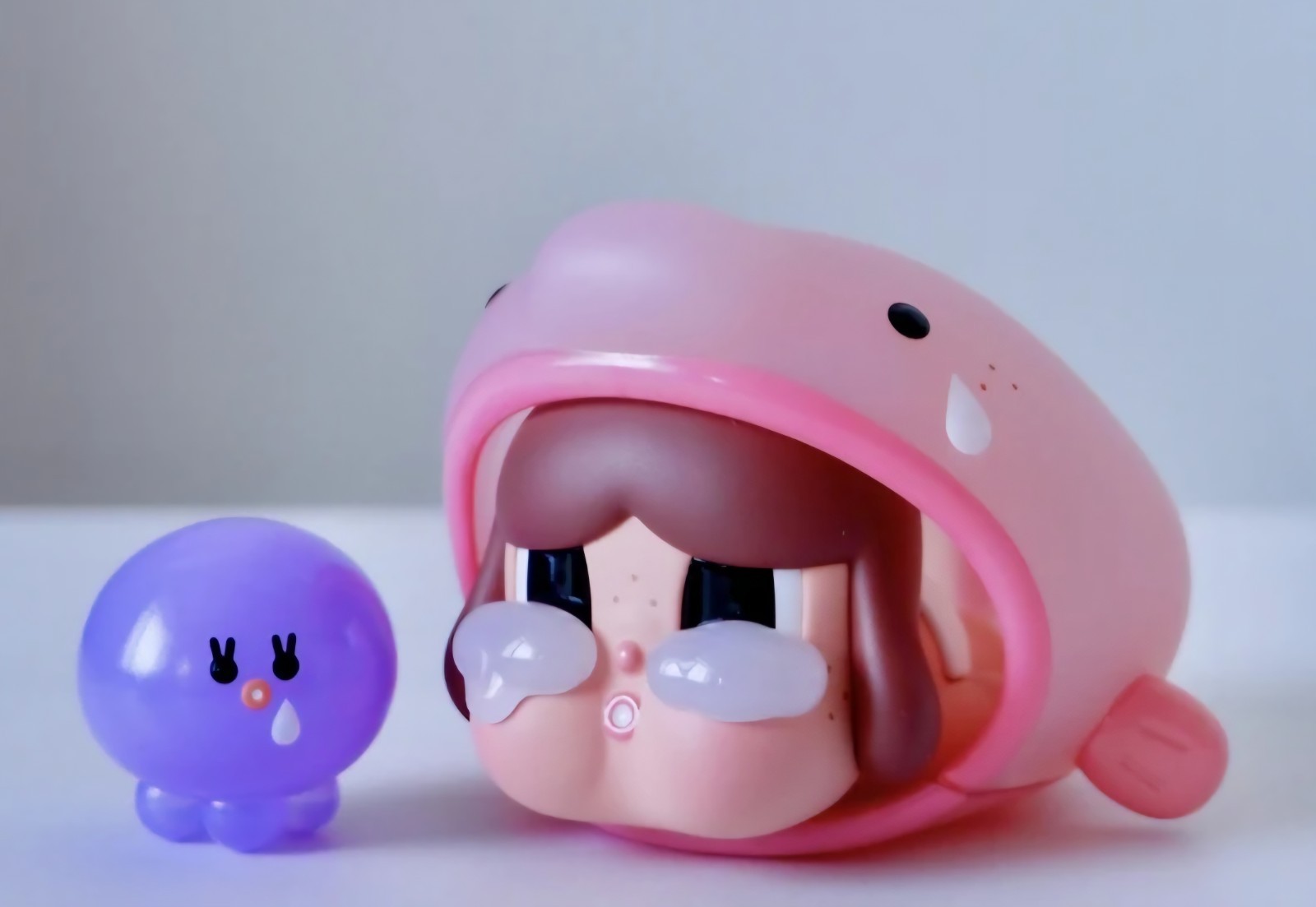 Popmart – Crybaby – Cry Me An Ocean FIgure – THE BLOB FISH