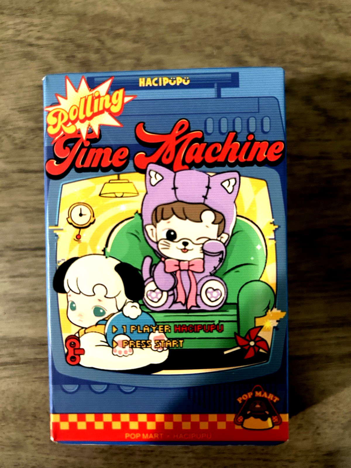 POP MART -HACIPUPU: Rolling Time Machine « Happy Carousel » New in Box!
