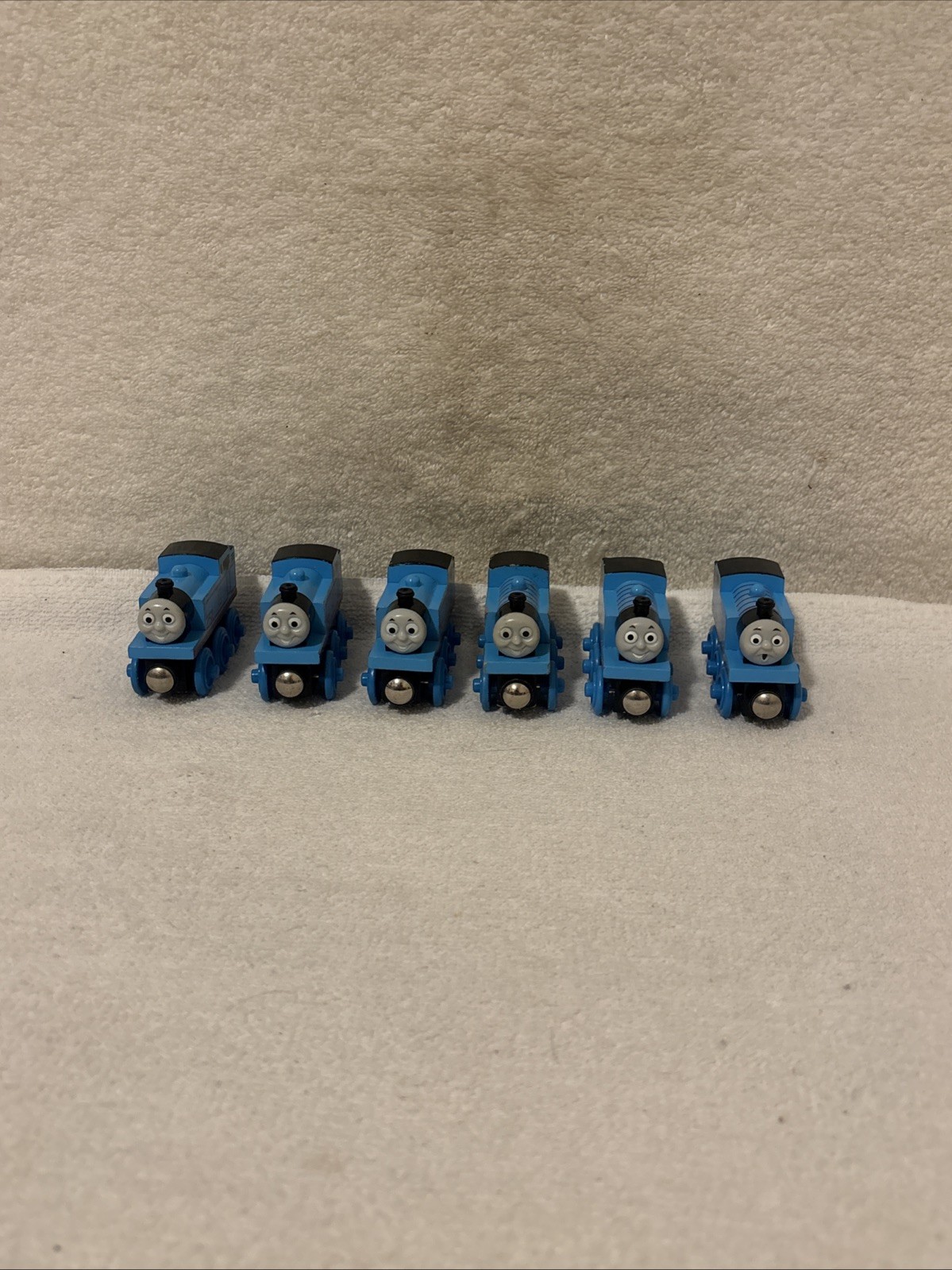 VTG 6x Thomas the Tank Engine Thomas & Friends Wooden Railway Thomas FREE SHIP