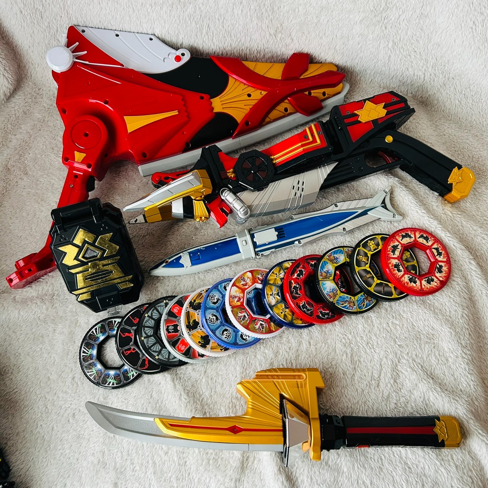 BANDAI DX Morpher Power Rangers Samurai Super Sentai Shinkenger Shinkenmaru Disk