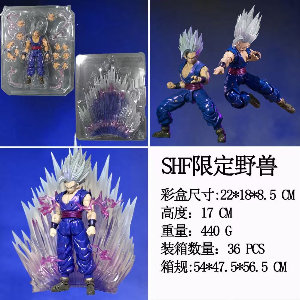 D.B.Z Goku Ultra Instinct Action Figure Articulated Collectible Model Box Toys