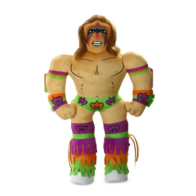 WWE WWF ULTIMATE WARRIOR- CANADA EXCLUSIVE 23&Prime; PLUSH NEW W/TAG !