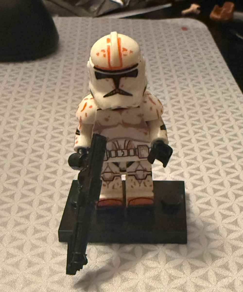 2x custom Desert Clone Sand Troopers – Custom minifigures – star wars lego