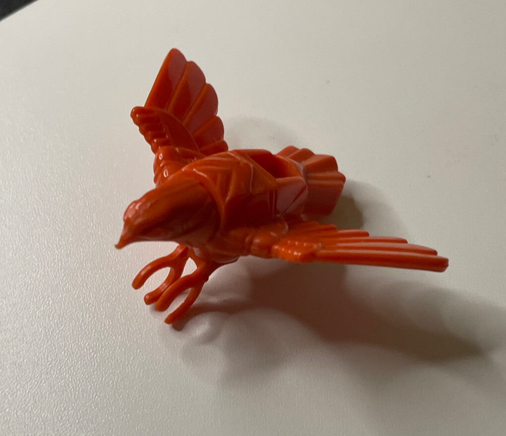 VINTAGE SILVERHAWKS FIGURE MAY DAY BIRD KENNER 1986 RARE TELEPIX WHISTLE PART