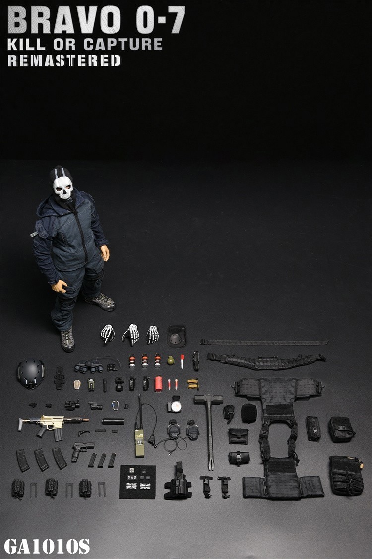 In Stock 1/6 General&rsquo;s Armoury GA1010S Bravo 0-7 Strike Remastered Action Figure