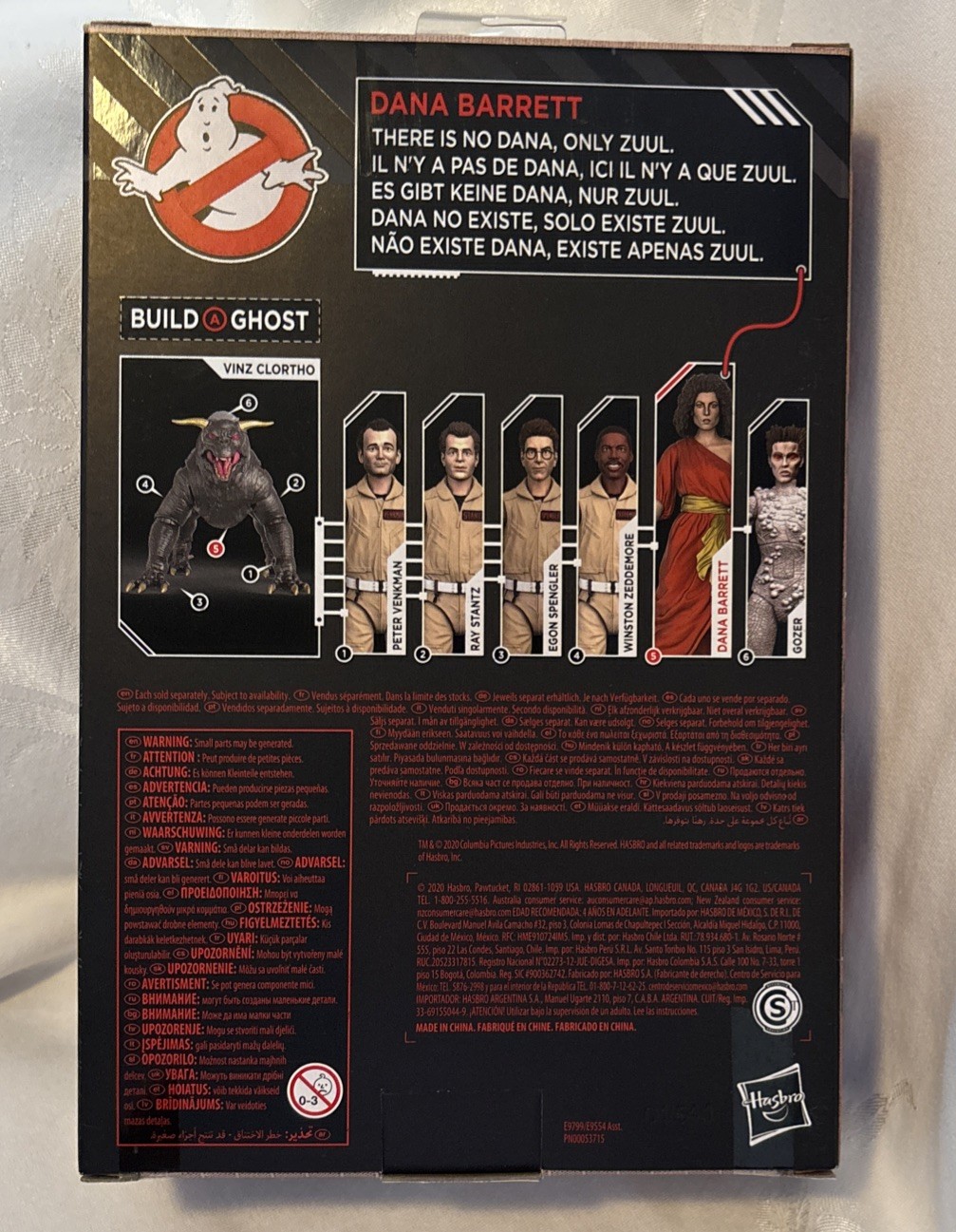 Ghostbusters Dana Barrett Plasma Series W/Build A Ghost 2020 Hasbro New In Box