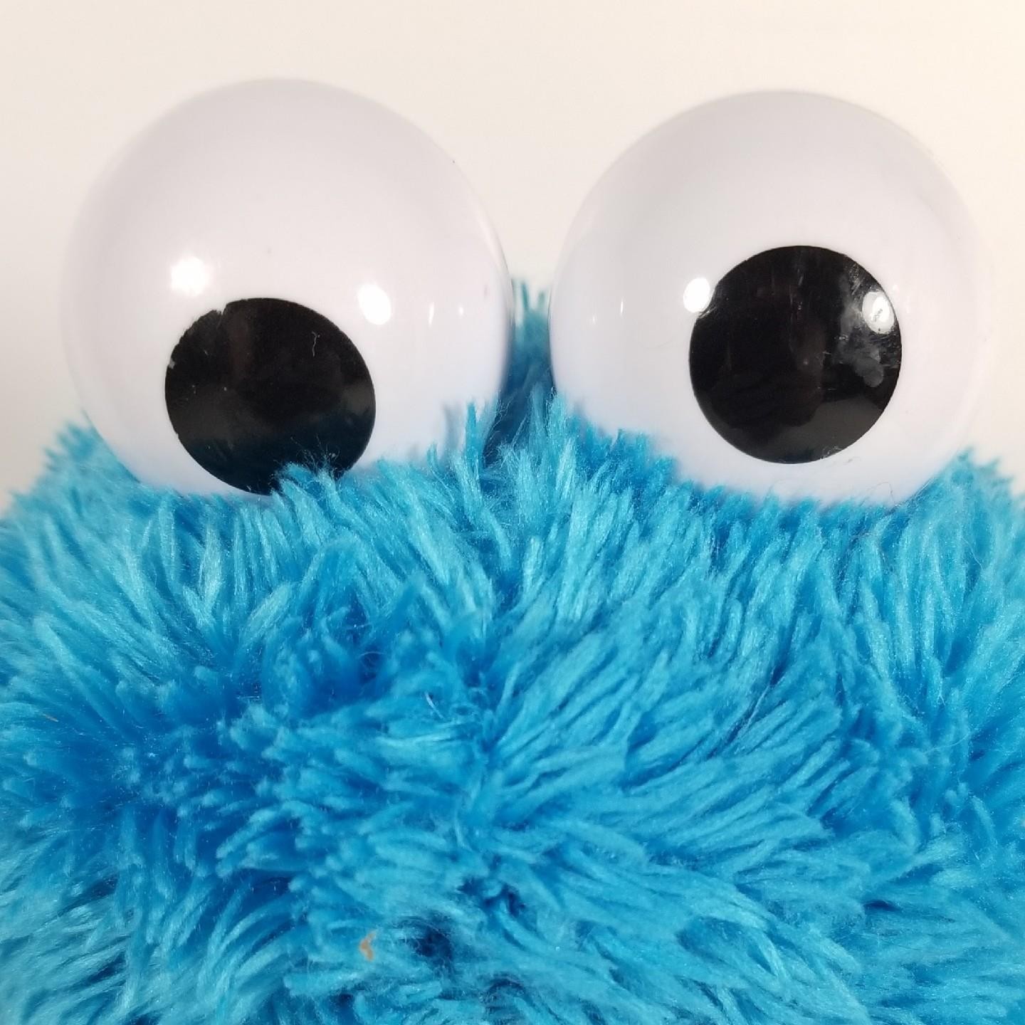 Count N Crunch Cookie Monster Electronic Plush Sesame Street No Cookies WORKS