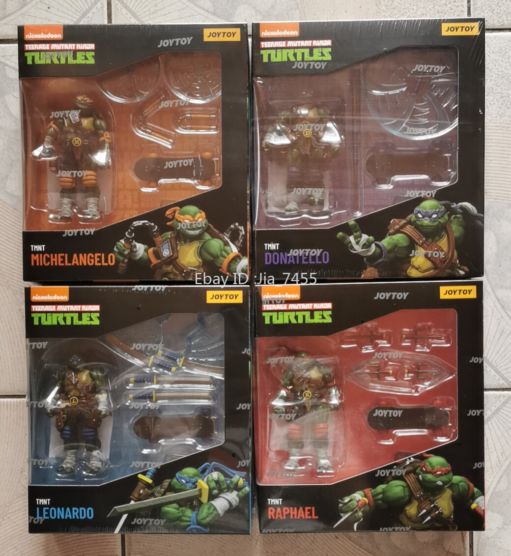 JOYTOY TMNT Teenage Mutant Ninja Turtles 1/18 Complete Model Action Figure
