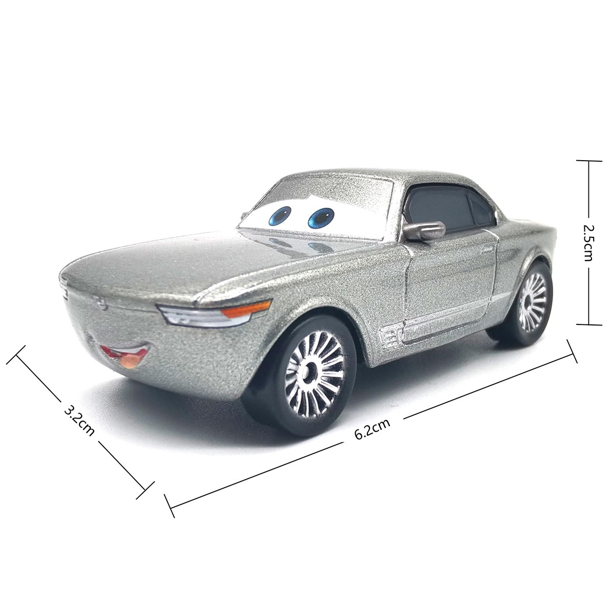 New Disney Pixar Cars Sterling Die-cast 1：55 Model Car Toy Kids Loose Boys Gifts