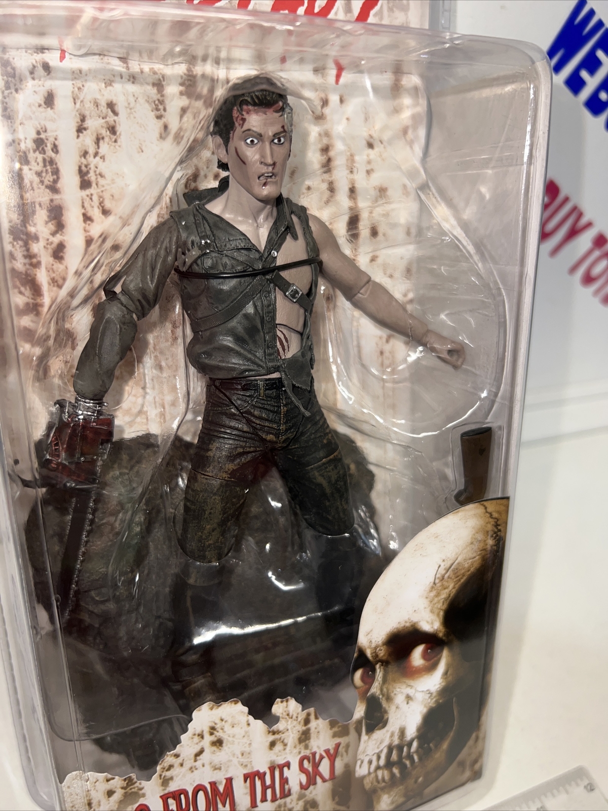 Evil Dead 2 7 Inch Figure SDCC 2012 – Hero From the Sky Ash (Black & White) 🔥