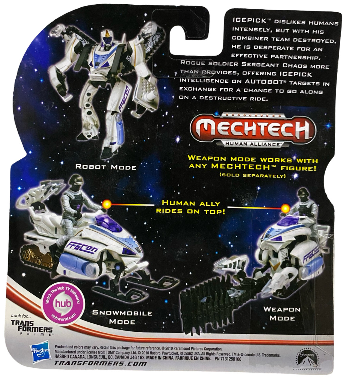 Transformers Sergeant Chaos&Icepick Dark of the Moon Action Figure Set NEW 2010