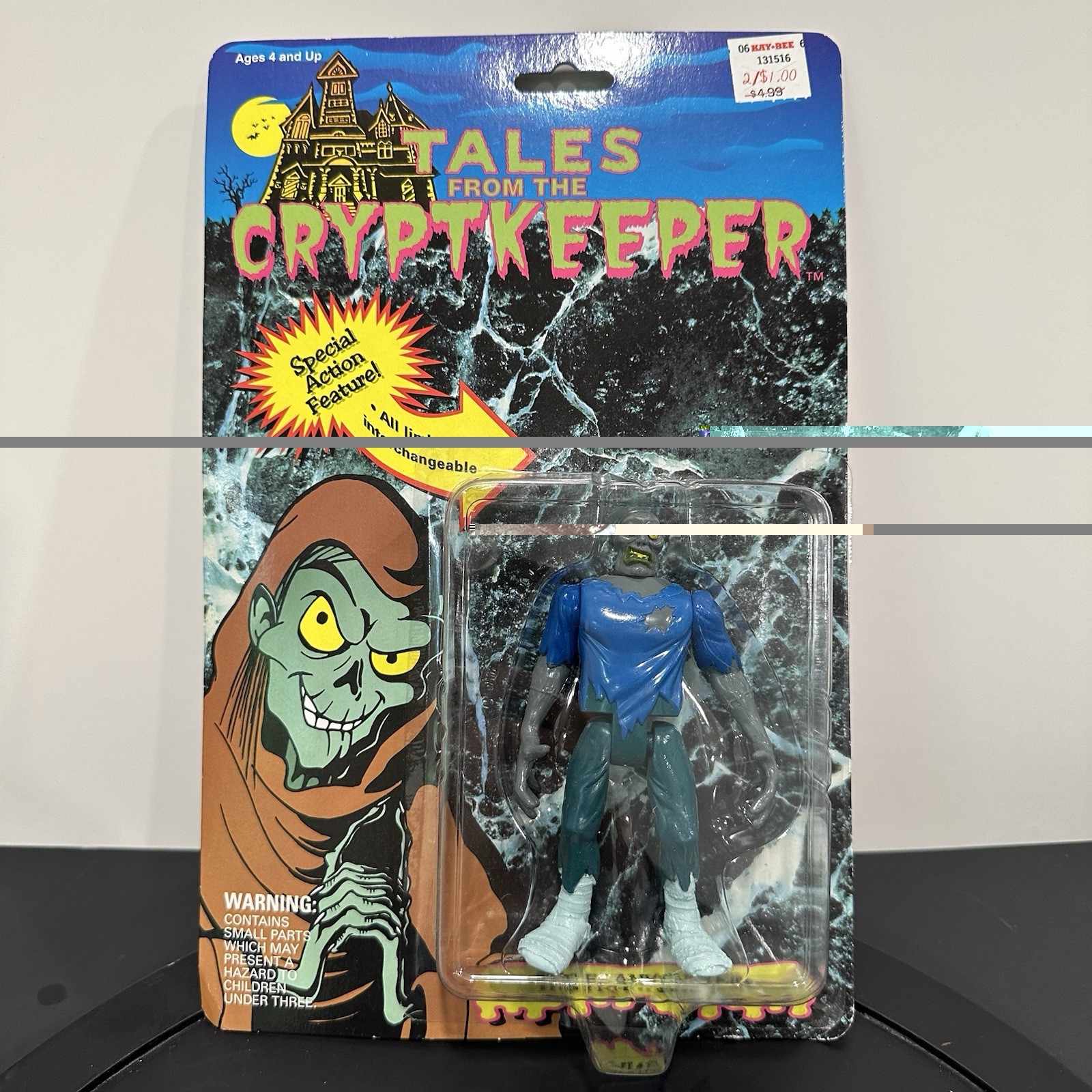Tales from the Crypt Frankenstein Figure Ace Novelty 1993 MOC Cryptkeeper New