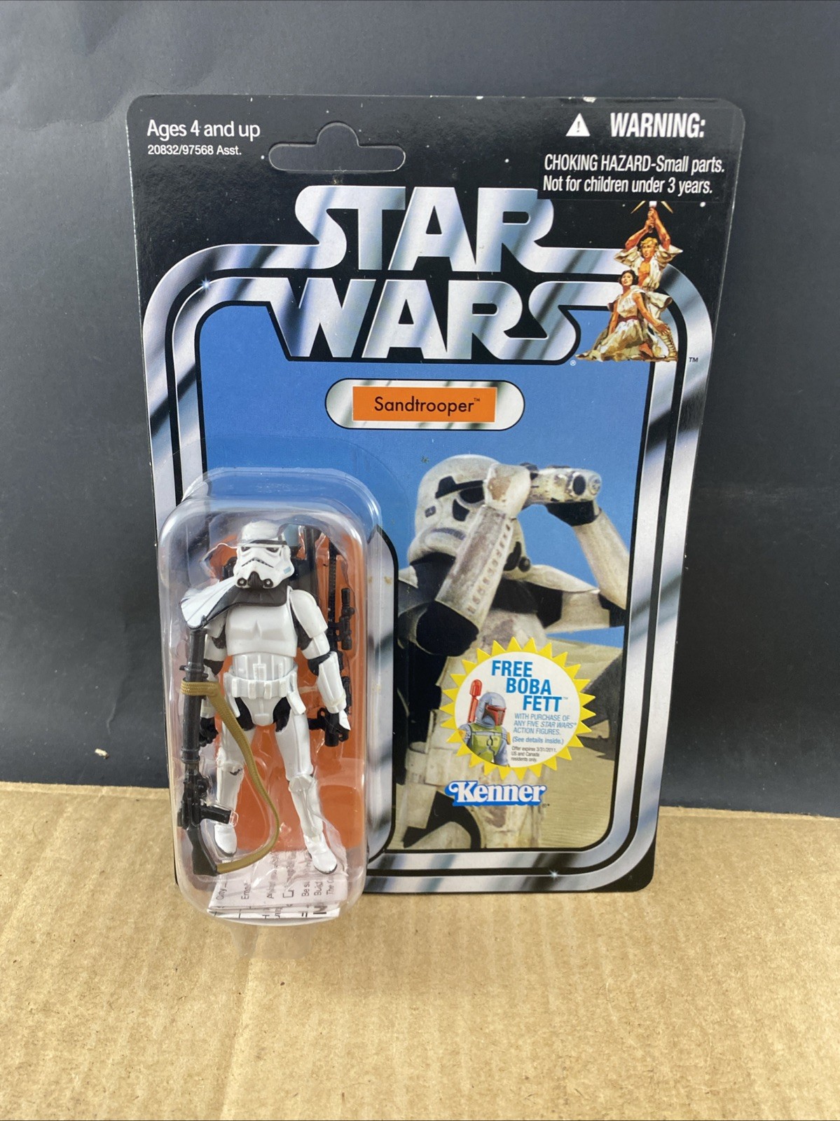 Vintage Star Wars Hasbro, Kenner, Sandtrooper Figure, MULT ITEMS SHIP $1 EACH!