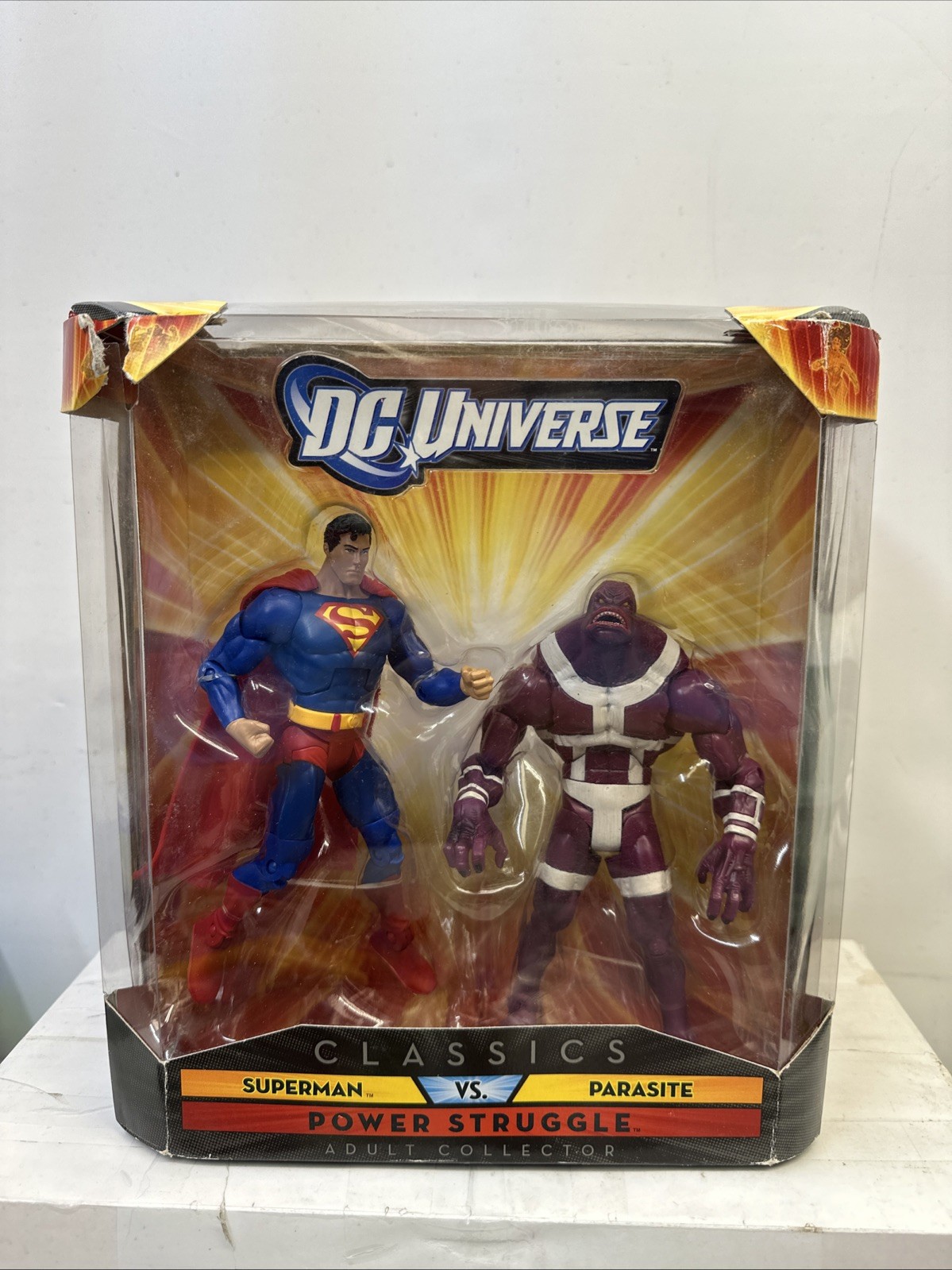 DCU DC Universe Classics Power Struggle 2-Pack Superman Vs Parasite New Figures